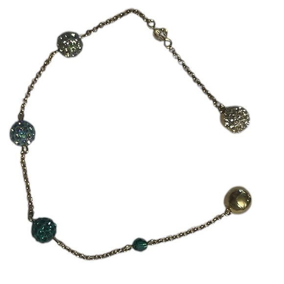 BNWOT Authentic Swarovski Remix Collection Gold Tone Plated Pop Strand Bracelet - Picture 5 of 8